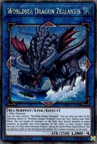 Worldsea Dragon Zealantis (Quarter Century Secret Rare) - Quarter Century Stampede - YuGiOh card