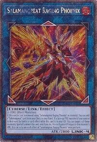 Salamangreat Raging Phoenix (Platinum Secret Rare) - Quarter Century Stampede - YuGiOh card