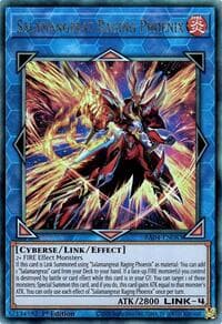 Salamangreat Raging Phoenix (PUR) - Quarter Century Stampede - YuGiOh card