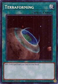 Terraforming (Secret Rare) - Quarter Century Stampede - YuGiOh card