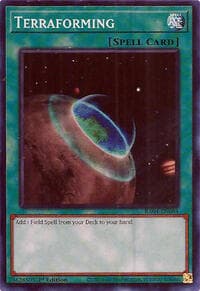 Terraforming - Quarter Century Stampede - YuGiOh card