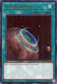 Terraforming (UR) - Quarter Century Stampede - YuGiOh card