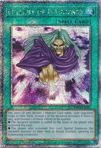 Lullaby of Obedience (Quarter Century Secret Rare) - Quarter Century Stampede - YuGiOh card