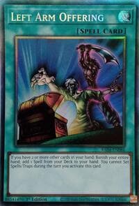 Left Arm Offering (PCR) - Quarter Century Stampede - YuGiOh card