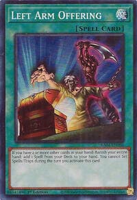 Left Arm Offering - Quarter Century Stampede - YuGiOh card