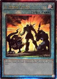 A Hero Lives (PUR) - Quarter Century Stampede - YuGiOh card