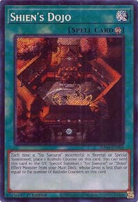 Shien's Dojo (Secret Rare) - Quarter Century Stampede - YuGiOh card