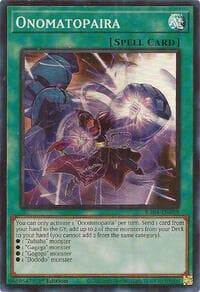Onomatopaira - Quarter Century Stampede - YuGiOh card
