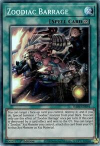 Zoodiac Barrage (PCR) - Quarter Century Stampede - YuGiOh card