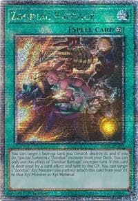 Zoodiac Barrage (Quarter Century Secret Rare) - Quarter Century Stampede - YuGiOh card