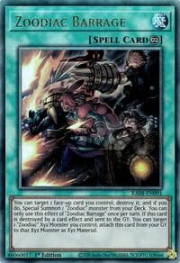 Zoodiac Barrage (PUR) - Quarter Century Stampede - YuGiOh card