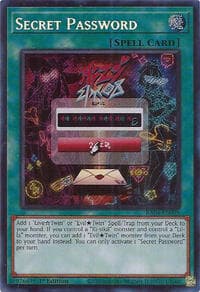 Secret Password (Secret Rare) - Quarter Century Stampede - YuGiOh card