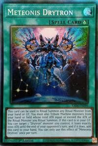 Meteonis Drytron (PCR) - Quarter Century Stampede - YuGiOh card