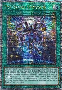 Meteonis Drytron (Quarter Century Secret Rare) - Quarter Century Stampede - YuGiOh card