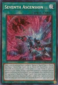 Seventh Ascension (Secret Rare) - Quarter Century Stampede - YuGiOh card