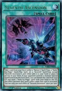 Seventh Ascension (PUR) - Quarter Century Stampede - YuGiOh card