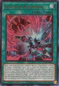 Seventh Ascension (UR) - Quarter Century Stampede - YuGiOh card