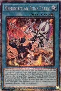 Mementotlan Bone Party (PCR) - Quarter Century Stampede - YuGiOh card