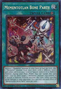 Mementotlan Bone Party (Secret Rare) - Quarter Century Stampede - YuGiOh card