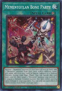 Mementotlan Bone Party - Quarter Century Stampede - YuGiOh card