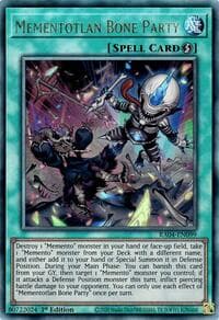 Mementotlan Bone Party (PUR) - Quarter Century Stampede - YuGiOh card