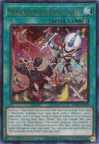 Mementotlan Bone Party (UR) - Quarter Century Stampede - YuGiOh card