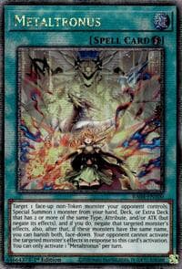 Metaltronus (Quarter Century Secret Rare) - Quarter Century Stampede - YuGiOh card