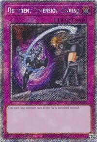 Different Dimension Ground (Platinum Secret Rare) - Quarter Century Stampede - YuGiOh card