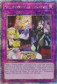 Dragonmaid Tidying (Quarter Century Secret Rare) - Quarter Century Stampede - YuGiOh card