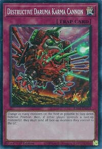 Destructive Daruma Karma Cannon - Quarter Century Stampede - YuGiOh card