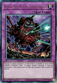 Destructive Daruma Karma Cannon (PUR) - Quarter Century Stampede - YuGiOh card