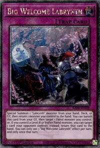 Big Welcome Labrynth (Quarter Century Secret Rare) - Quarter Century Stampede - YuGiOh card