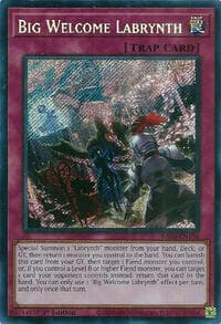 Big Welcome Labrynth (Secret Rare) - Quarter Century Stampede - YuGiOh card