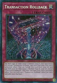 Transaction Rollback (Secret Rare) - Quarter Century Stampede - YuGiOh card