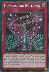 Transaction Rollback - Quarter Century Stampede - YuGiOh card