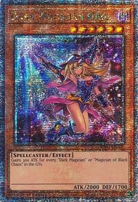 Dark Magician Girl (7th Art) (Quarter Century Secret Rare) - Quarter Century Stampede - YuGiOh card