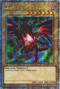 Red-Eyes Black Dragon (4th Art) (Quarter Century Secret Rare) - Quarter Century Stampede - YuGiOh card