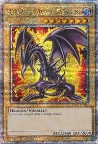 Red-Eyes Black Dragon (7th Art) (Quarter Century Secret Rare) - Quarter Century Stampede - YuGiOh card