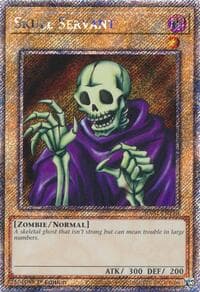 Skull Servant (Platinum Secret Rare) - Quarter Century Stampede - YuGiOh card