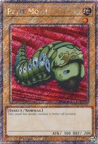 Petit Moth (Platinum Secret Rare) - Quarter Century Stampede - YuGiOh card