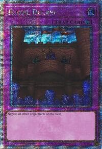 Royal Decree (Quarter Century Secret Rare) - Quarter Century Stampede - YuGiOh card