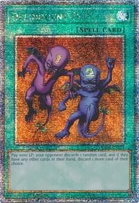 Delinquent Duo (Quarter Century Secret Rare) - Quarter Century Stampede - YuGiOh card
