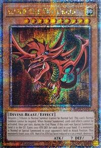 Slifer the Sky Dragon (Quarter Century Secret Rare) - Quarter Century Stampede - YuGiOh card