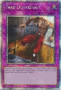 Trap Dustshoot (Quarter Century Secret Rare) - Quarter Century Stampede - YuGiOh card