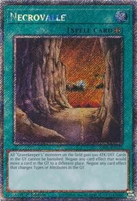 Necrovalley (Platinum Secret Rare) - Quarter Century Stampede - YuGiOh card