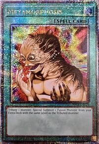 Metamorphosis (Quarter Century Secret Rare) - Quarter Century Stampede - YuGiOh card