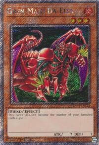 Gren Maju Da Eiza (Platinum Secret Rare) - Quarter Century Stampede - YuGiOh card