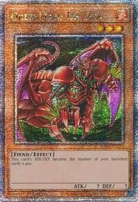 Gren Maju Da Eiza (Quarter Century Secret Rare) - Quarter Century Stampede - YuGiOh card