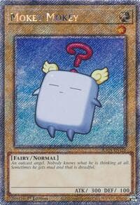 Mokey Mokey (Platinum Secret Rare) - Quarter Century Stampede - YuGiOh card