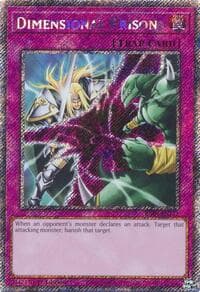 Dimensional Prison (Platinum Secret Rare) - Quarter Century Stampede - YuGiOh card